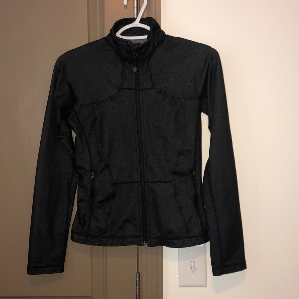 Lululemon black yoga jacket